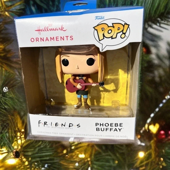 NEW Hallmark FRIENDS Phoebe Buffay - FUNKO POP!Cute Christmas Ornament - Picture 4 of 7